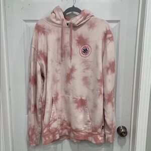 Vans Pink Tie-Dye Hoodie